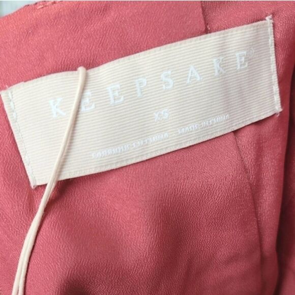 Keepsake Label Perforated Unravelled Skirt Size Size XS - Picture 3 of 5